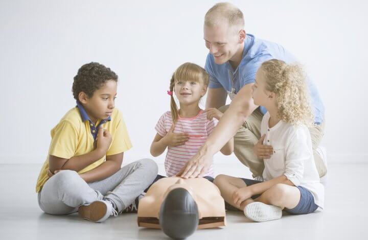 Teaching Kids Basic First Aid